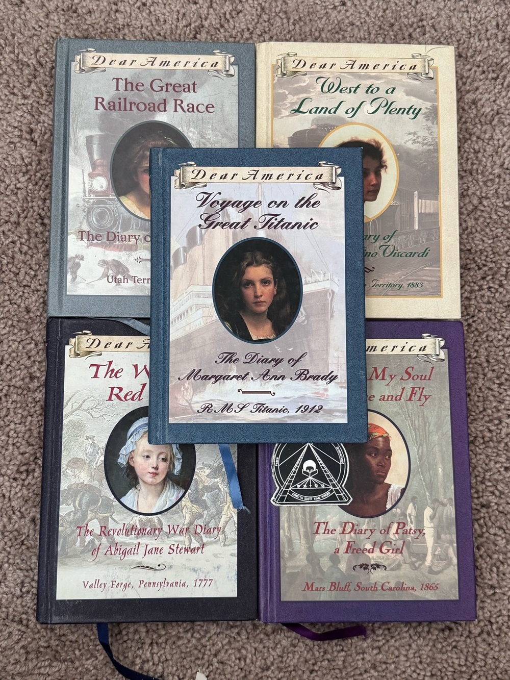 Dear America Diary Hardcover Book Collection
